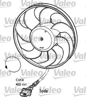 Valeo 696033 - Ventilator, hladjenje motora www.molydon.hr