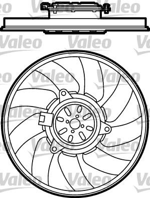 Valeo 696026 - Ventilator, hladjenje motora www.molydon.hr