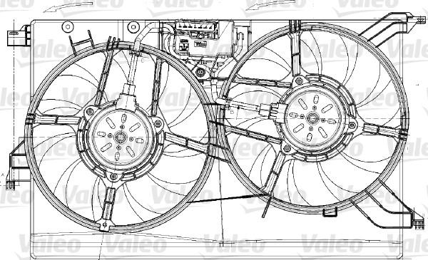 Valeo 696020 - Ventilator, hladjenje motora www.molydon.hr