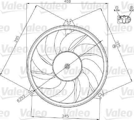 Valeo 696074 - Ventilator, hladjenje motora www.molydon.hr