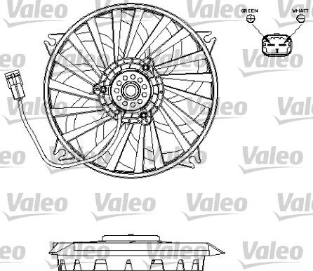 Valeo 696141 - Ventilator, hladjenje motora www.molydon.hr