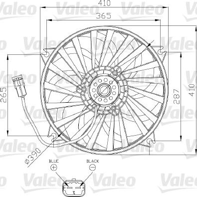 Valeo 696139 - Ventilator, hladjenje motora www.molydon.hr