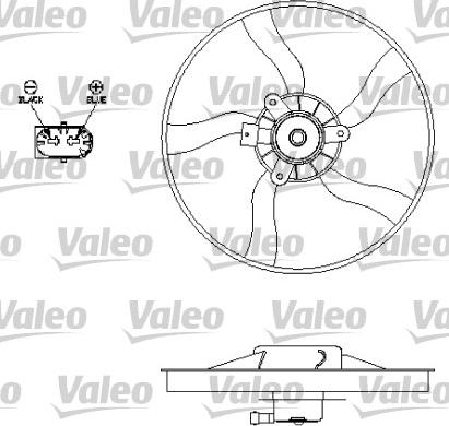 Valeo 696134 - Ventilator, hladjenje motora www.molydon.hr