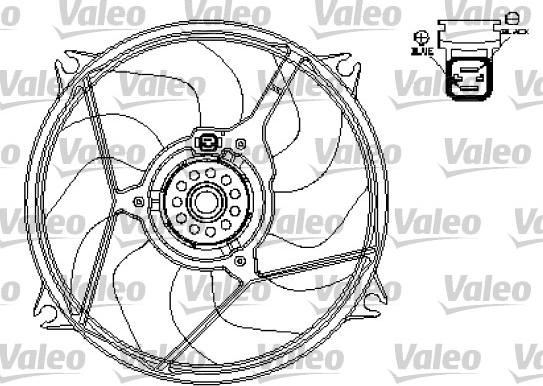 Valeo 696136 - Ventilator, hladjenje motora www.molydon.hr