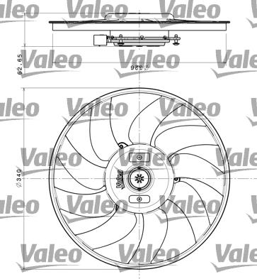 Valeo 696349 - Ventilator, hladjenje motora www.molydon.hr