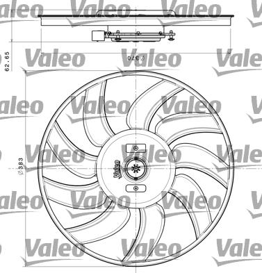 Valeo 696350 - Ventilator, hladjenje motora www.molydon.hr