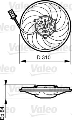 Valeo 696367 - Ventilator, hladjenje motora www.molydon.hr