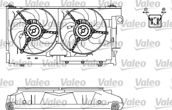 Valeo 696213 - Ventilator, hladjenje motora www.molydon.hr