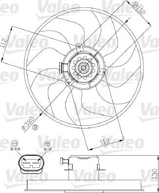 Valeo 696288 - Ventilator, hladjenje motora www.molydon.hr