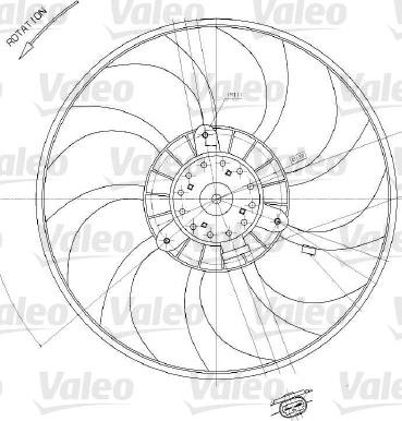 Valeo 698412 - Ventilator, hladjenje motora www.molydon.hr