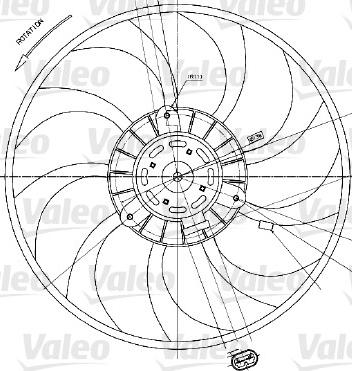 Valeo 698424 - Ventilator, hladjenje motora www.molydon.hr