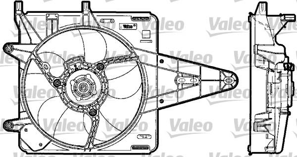 Valeo 698517 - Ventilator, hladjenje motora www.molydon.hr