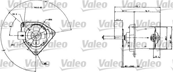 Valeo 698005 - Elektromotor, ventilator hladnjaka www.molydon.hr