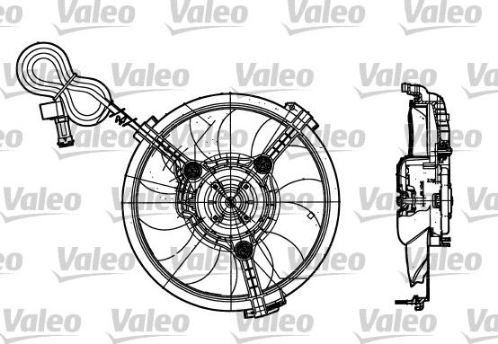 Valeo 698182 - Ventilator, hladjenje motora www.molydon.hr