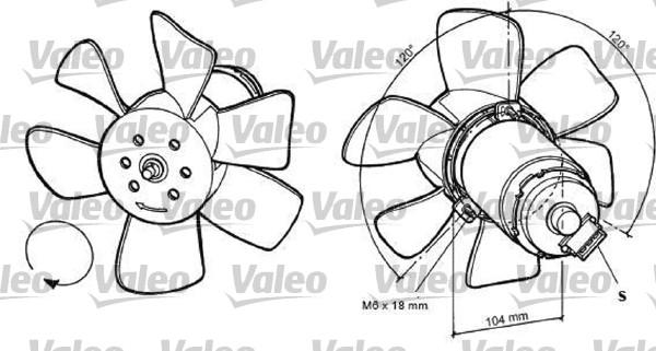 Valeo 698369 - Ventilator, hladjenje motora www.molydon.hr