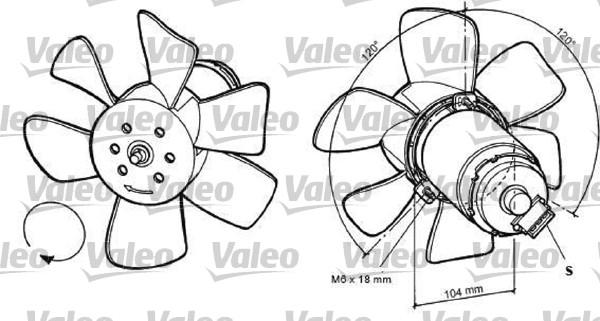 Valeo 698368 - Ventilator, hladjenje motora www.molydon.hr