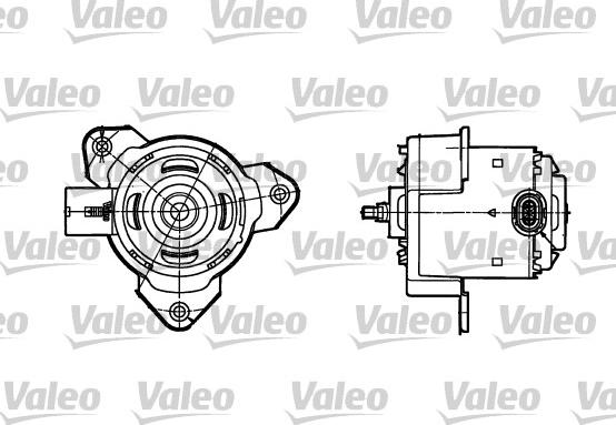 Valeo 698302 - Elektromotor, ventilator hladnjaka www.molydon.hr