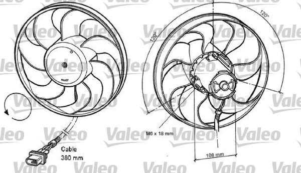 Valeo 698372 - Ventilator, hladjenje motora www.molydon.hr