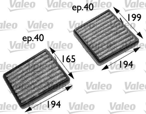 Valeo 698742 - Filter kabine www.molydon.hr