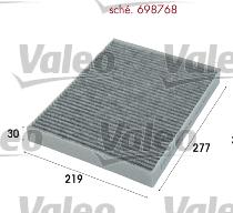 Valeo 698768 - Filter kabine www.molydon.hr