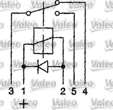 Valeo 643512 - Relej, glavna struja www.molydon.hr