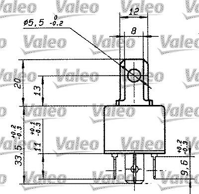 Valeo 643658 - Relej, glavna struja www.molydon.hr