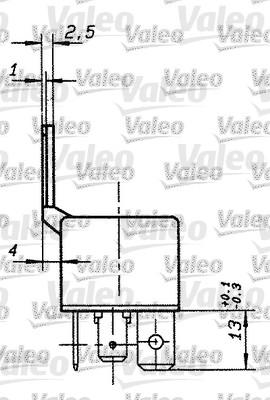 Valeo 643658 - Relej, glavna struja www.molydon.hr