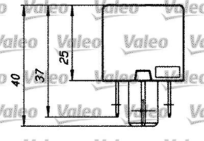 Valeo 643827 - Relej, glavna struja www.molydon.hr