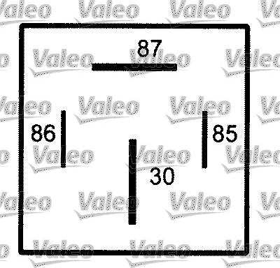 Valeo 643827 - Relej, glavna struja www.molydon.hr