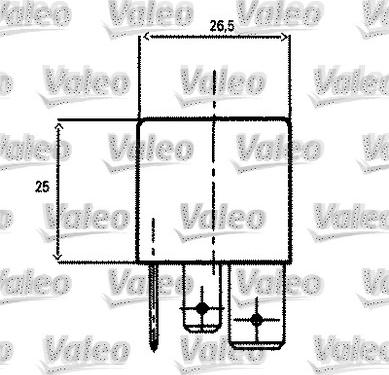 Valeo 643827 - Relej, glavna struja www.molydon.hr