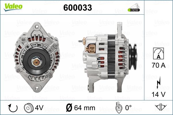 Valeo 600033 - Alternator www.molydon.hr