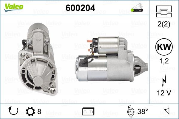 Valeo 600204 - Starter www.molydon.hr