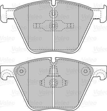 Valeo 601413 - Komplet Pločica, disk-kočnica www.molydon.hr