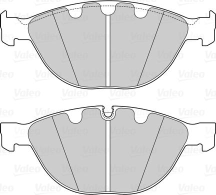 Valeo 601565 - Komplet Pločica, disk-kočnica www.molydon.hr