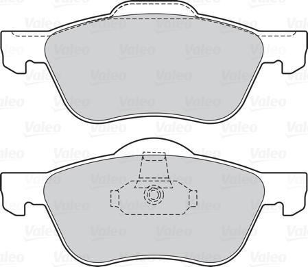 Valeo 601573 - Komplet Pločica, disk-kočnica www.molydon.hr