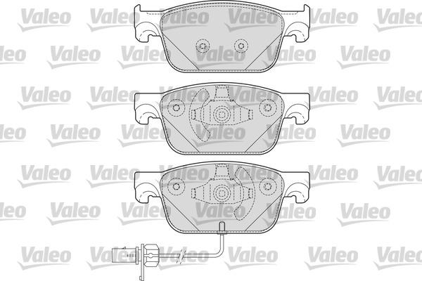 Valeo 601693 - Komplet Pločica, disk-kočnica www.molydon.hr