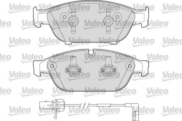 Valeo 601659 - Komplet Pločica, disk-kočnica www.molydon.hr