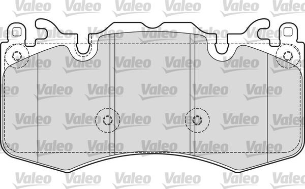 Valeo 601656 - Komplet Pločica, disk-kočnica www.molydon.hr