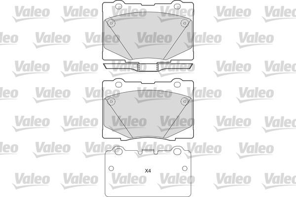 Valeo 601669 - Komplet Pločica, disk-kočnica www.molydon.hr