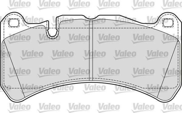 Valeo 601685 - Komplet Pločica, disk-kočnica www.molydon.hr