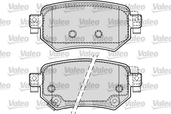 Valeo 601688 - Komplet Pločica, disk-kočnica www.molydon.hr