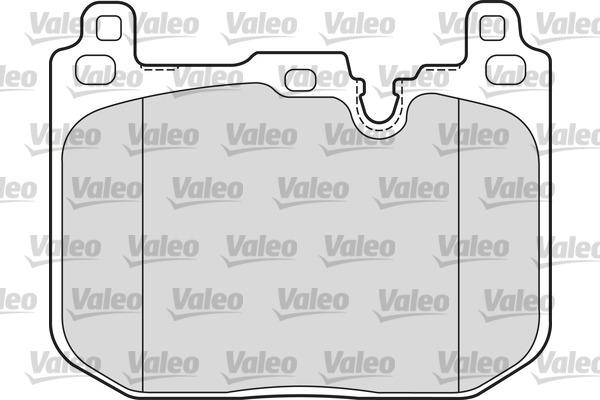 Valeo 601679 - Komplet Pločica, disk-kočnica www.molydon.hr