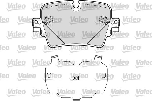 Valeo 601671 - Komplet Pločica, disk-kočnica www.molydon.hr