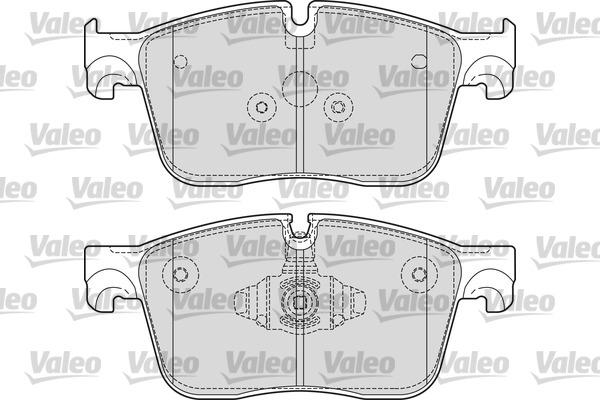 Valeo 601677 - Komplet Pločica, disk-kočnica www.molydon.hr