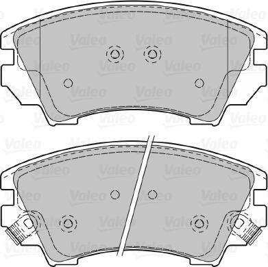 Valeo 601046 - Komplet Pločica, disk-kočnica www.molydon.hr