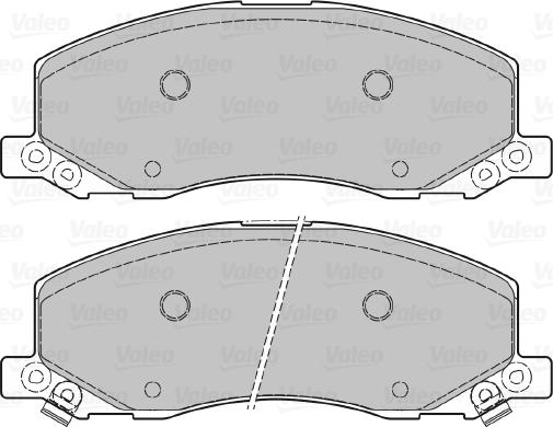 Valeo 601048 - Komplet Pločica, disk-kočnica www.molydon.hr