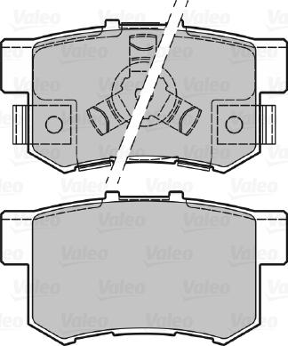 Valeo 601043 - Komplet Pločica, disk-kočnica www.molydon.hr