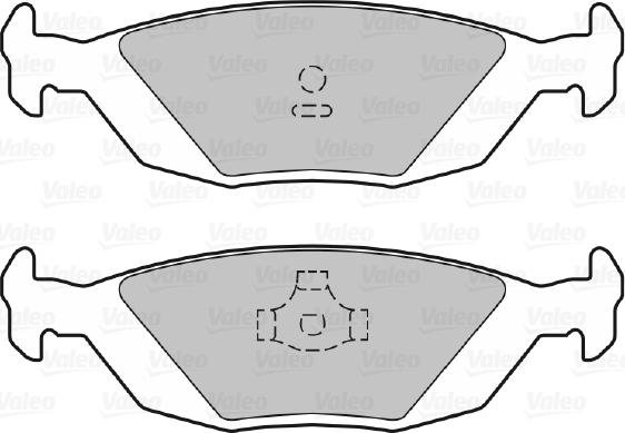 Valeo 601016 - Komplet Pločica, disk-kočnica www.molydon.hr