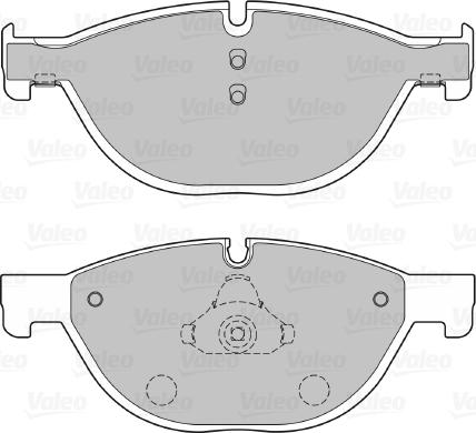 Valeo 601136 - Komplet Pločica, disk-kočnica www.molydon.hr