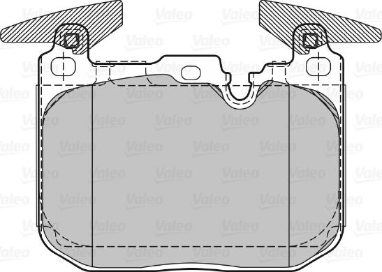 Valeo 601391 - Komplet Pločica, disk-kočnica www.molydon.hr